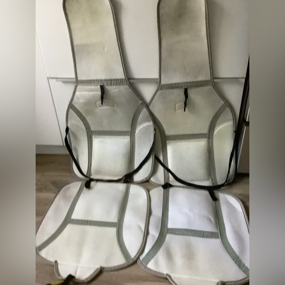 SET of 2 VEGAN Car seat covers - Picture 3 of 16